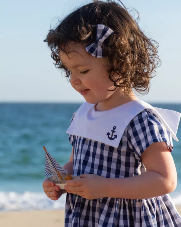 Robe Trégana devant la mer