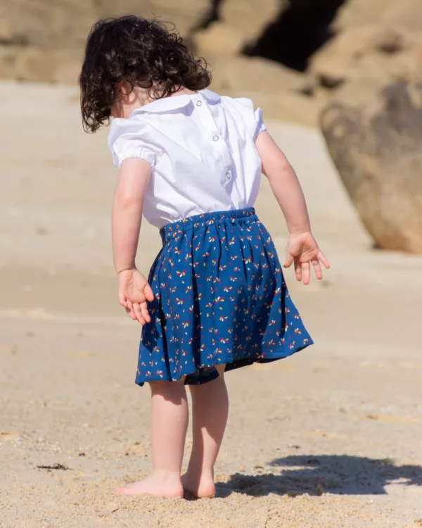 Chemisier brodé Brignogan fille