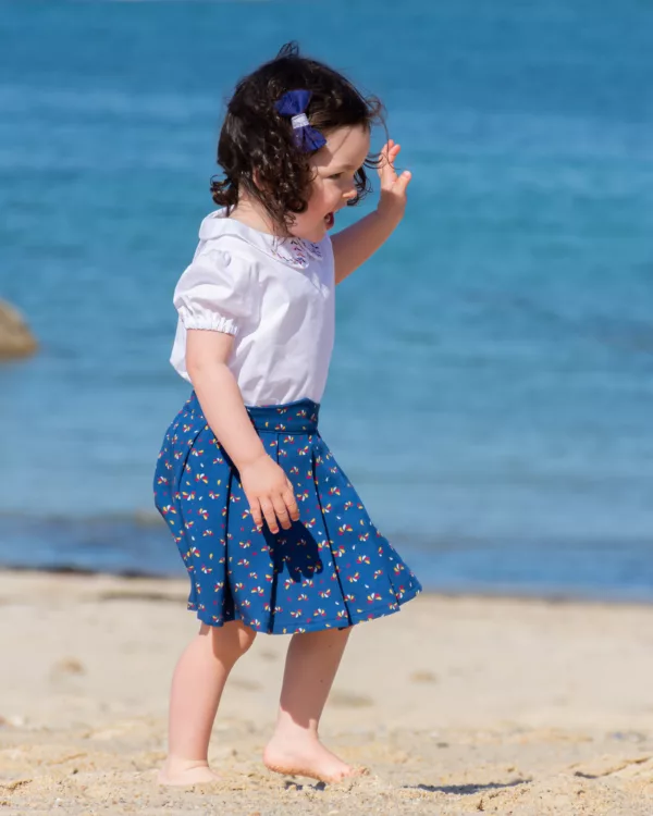 Chemisier brodé Brignogan fille